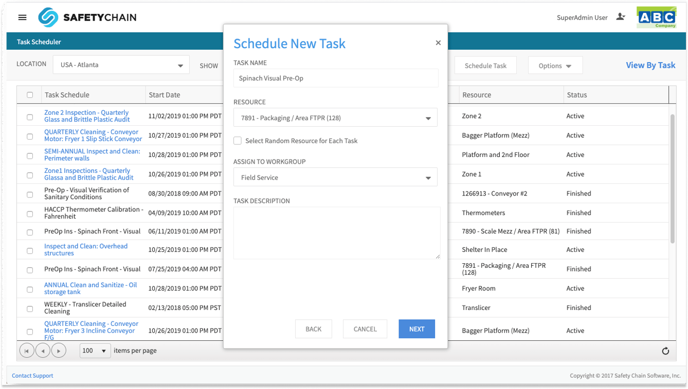SafetyChain Maintenance Software