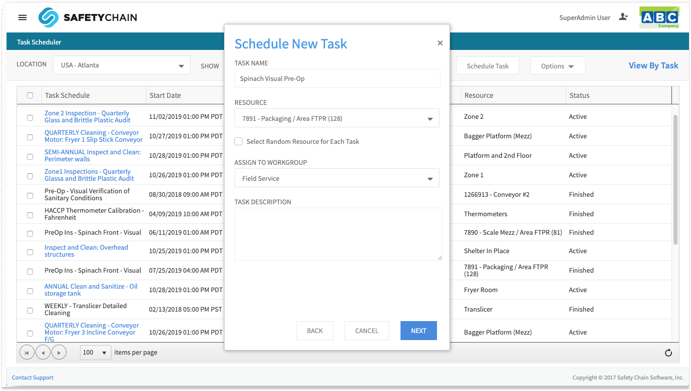 SafetyChain Maintenance Software
