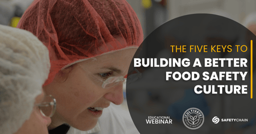 Landing Page Header - The Five Keys to Building a Better Food Safety Culture (2023)