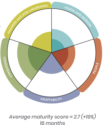 maturity score chart - food safety